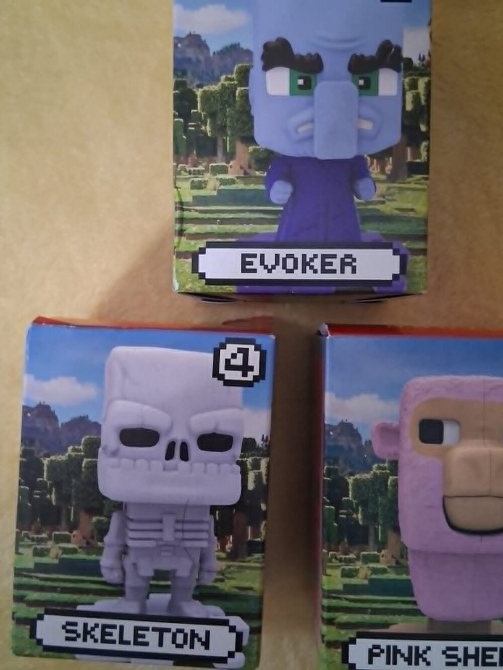 MCDONALS 2025 MINECRAFT TOYS-SET OF 3